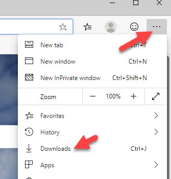 Download Location In Latest Chromium Edge