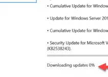 [Fixed] Windows Update Stuck at 0% on Server 2016/2019/2022