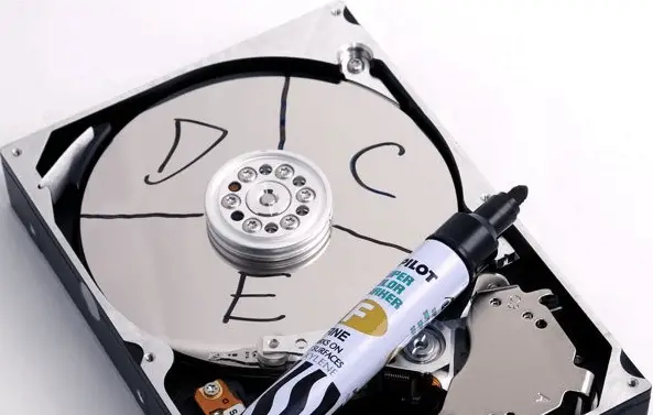 Split Hard Disk