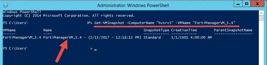 Powershell Command