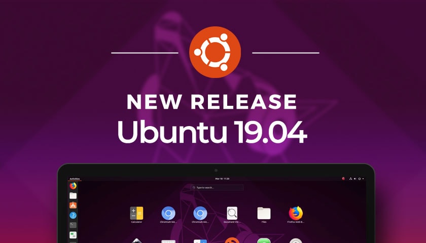 Ubuntu 19 04 Disco Dingo Logo