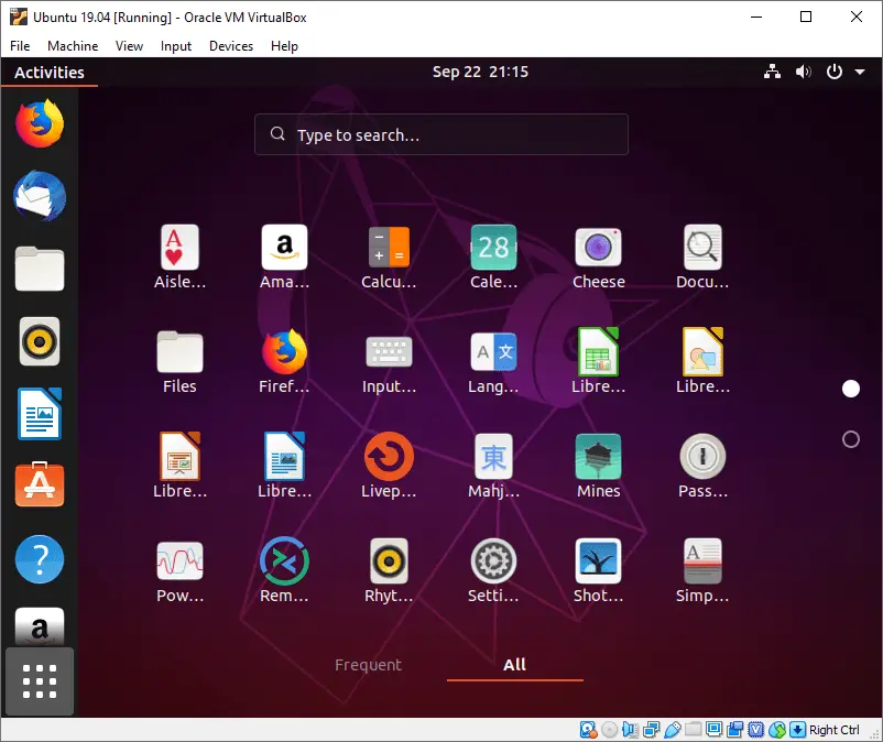 Working Apps on Ubuntu preinstalled image