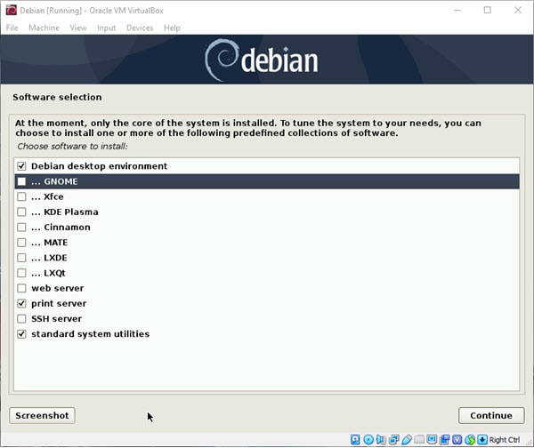 Installing Debian OS