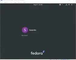 Working Fedora 30