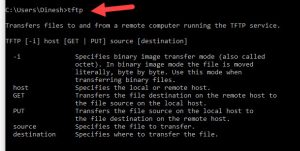 tftp client windows command dd wrt