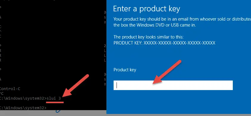 Change Product Key in Windows Server