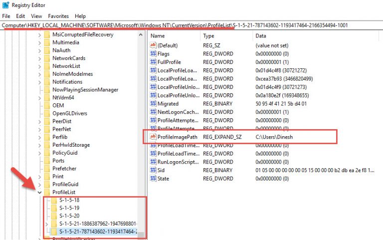 Profile Path Windows How to Remove User Profile in Windows 10 and Add Back - Sysprobs