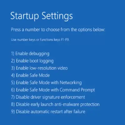 Safe Mode With Networking