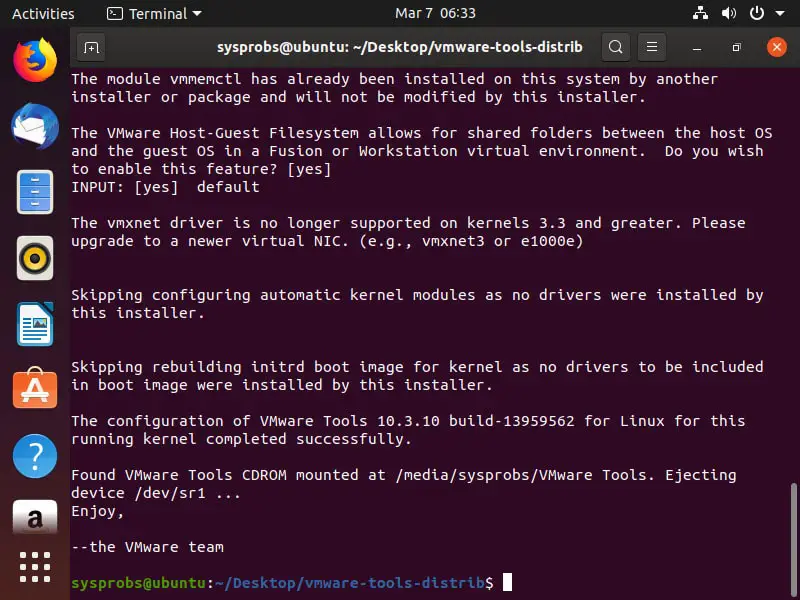 Installing Vm Tools Manually On Ubuntu