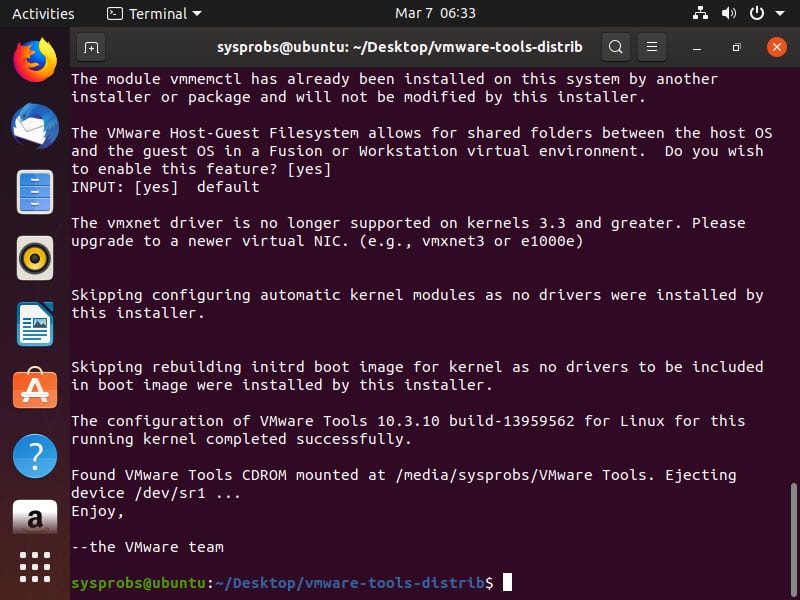 Installing Vm Tools Manually On Ubuntu