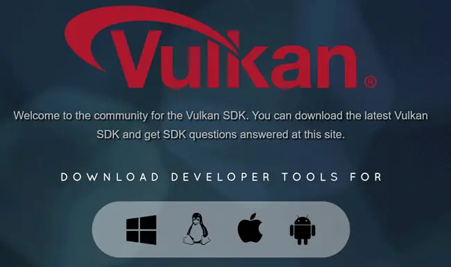 Vulkan Run Time Libraries