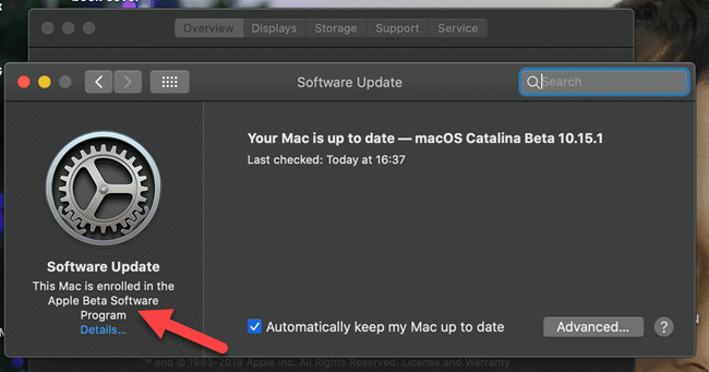 Check Software Update