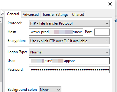 FTP Settings