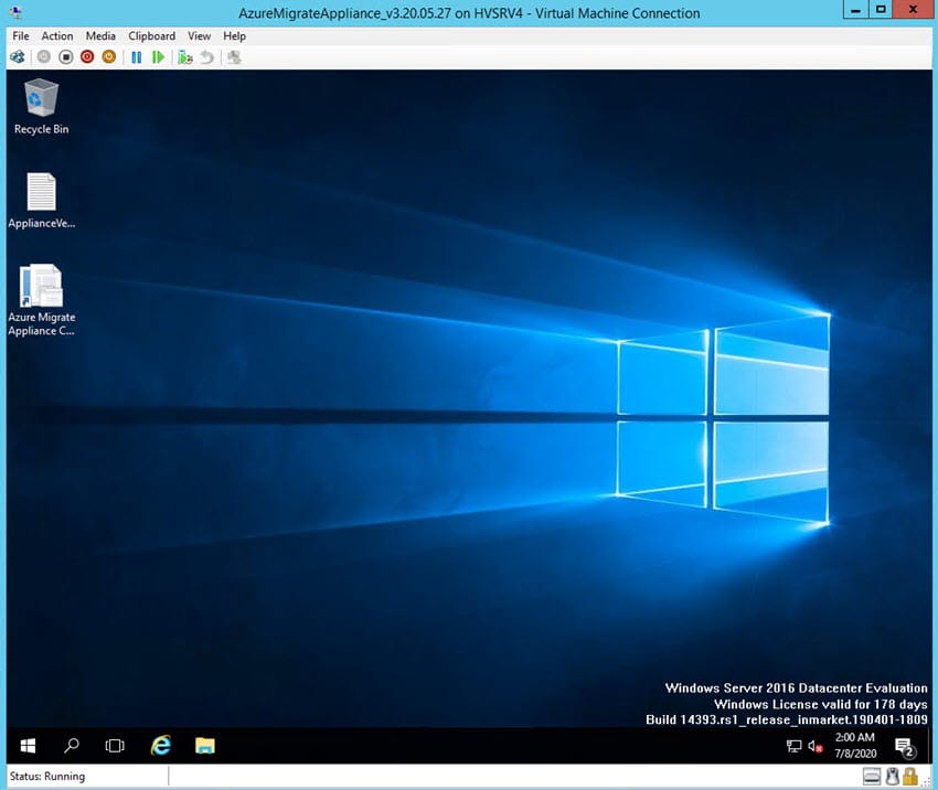 Hyper V Windows VM