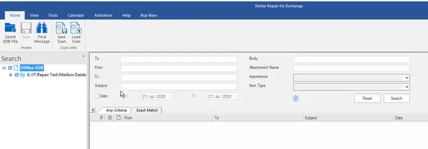 Search Option