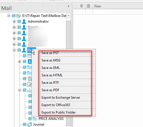 Select And Export