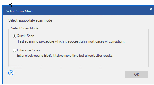 Type Of Scan