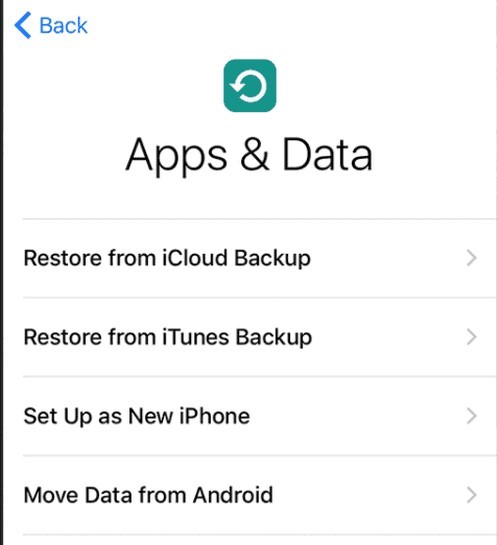 Restore Data On IPhone