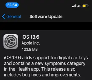 IPhone Update