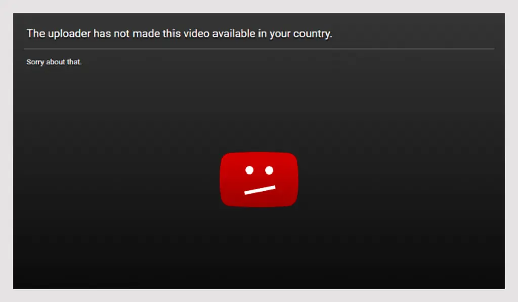 Solve "The uploader has not made this video available in your country" Error