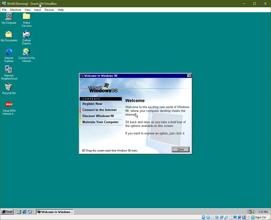 windows 95 ova download