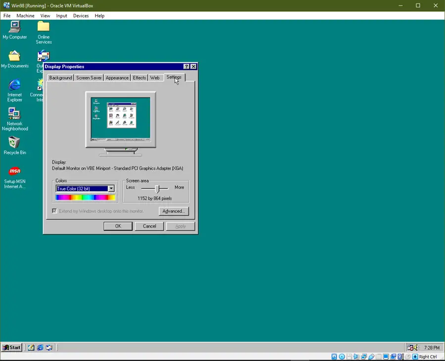 Working 32bit Colors