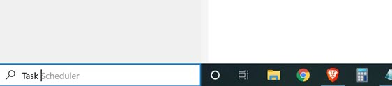 Search For Task Scheduler