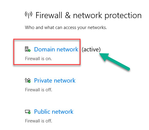 Active Network Profile