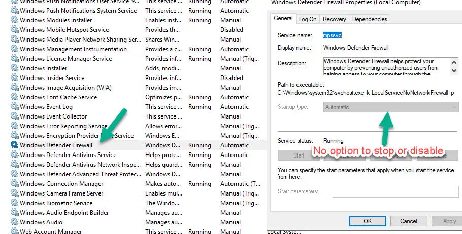 Windows Defender Firewall On 2019 Server