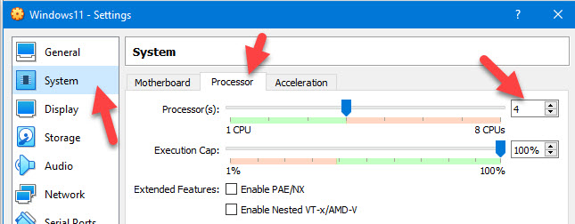 Increase Processor Cores