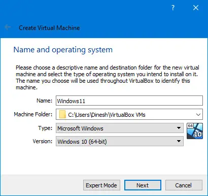 Windows 11 OS Type