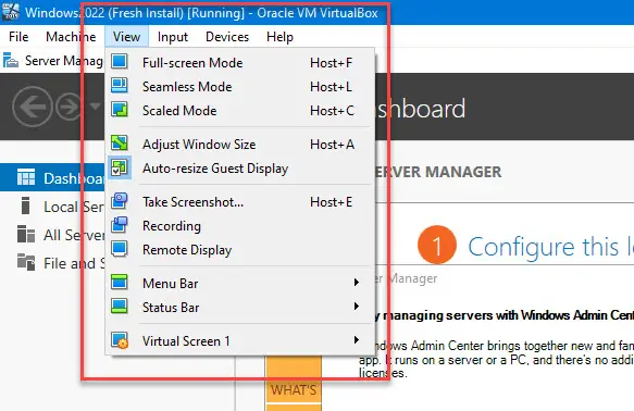 Working Guest Additions On Windows 2022 Server