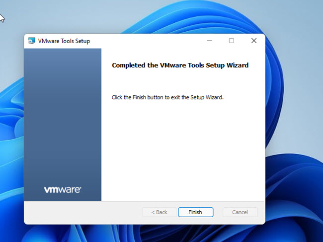 Reboot The VM