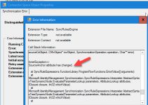 SourceAnchor attribute has changed Error in AAD Connect – Hybrid Environment