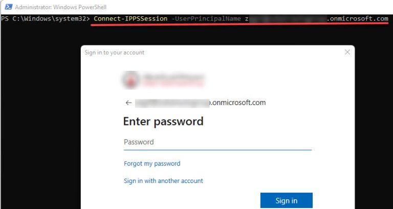 How to Connect Office 365 Security Center by PowerShell - Windows 11/10