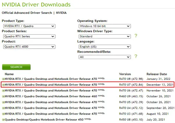 Download Old Version Of NVIDIA Driver