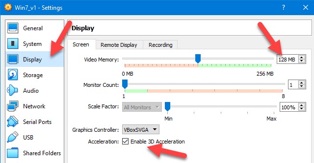 Enable 3D In Windows 7