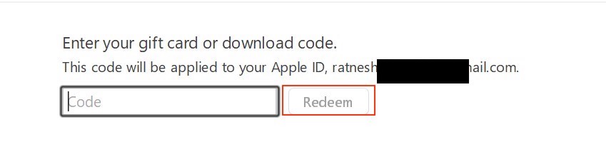 Redeem Apple Gift Card On Windows