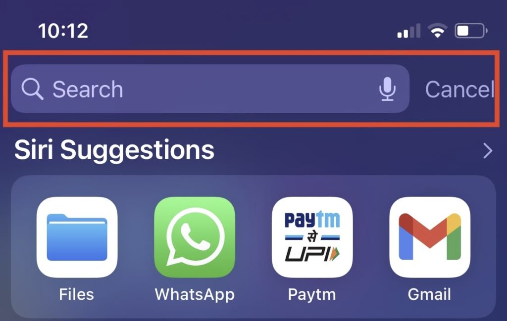 Spotlight Search