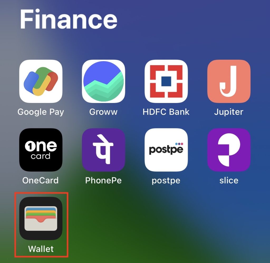 Wallet App On IPhone