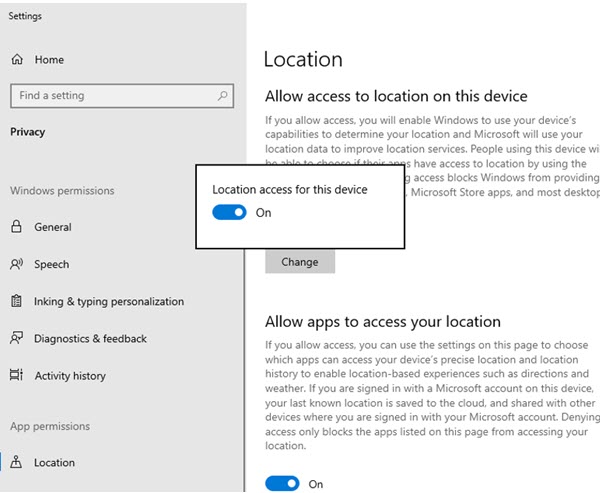 Disable GPS