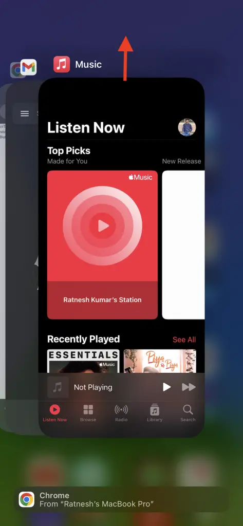 Close Apple Music