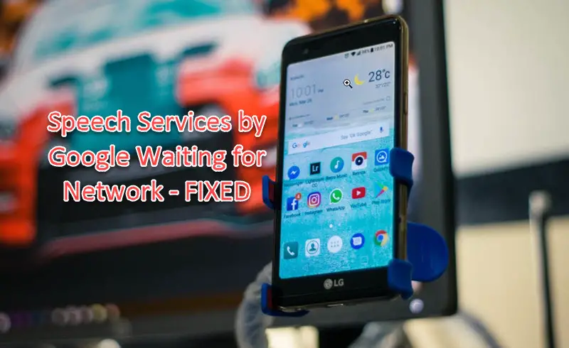 speech services by google download waiting for connection