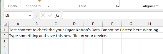 Type And Save The File