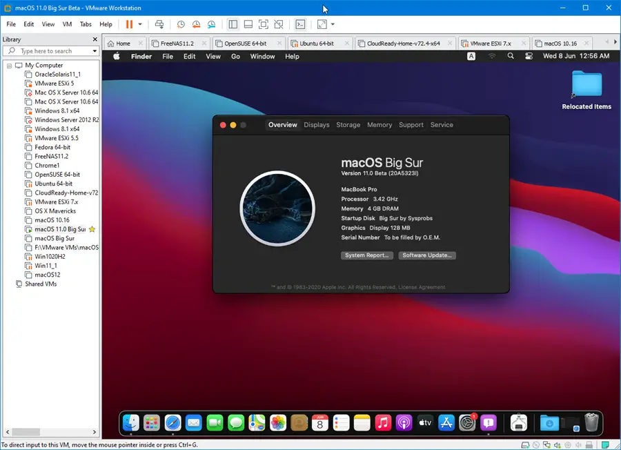 Working MacOS VM Now