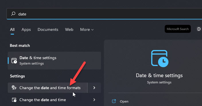 Change Time Format