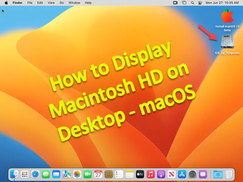 Hard Disk Icon On Mac Featured Image