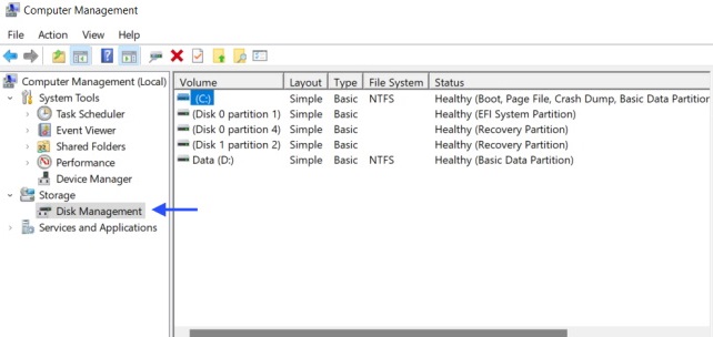 Disk Management 