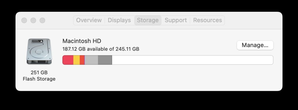 Storage On Mac