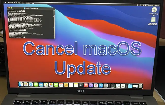 Cancel MacOS Update